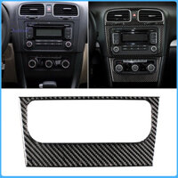 Auleset Xe Điều Khiển Trung Tâm Điều Hòa Khung Miếng Dán Cho VW Golf 6 R MK6 08-12