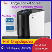AUPORO 1-7L/PHÚT Máy Tạo Oxy Lọc Không Khí AC 220V/110V