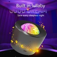 Aurora Đèn led Chiếu Bầu Trời Sao Sóng Biển Với Loa Phát Nhạc Mang Lại Một Dải Ngân Hà & aurora