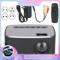 Aurorawell Mini Smart  Portable Projector LCD HDMI USB AV Home Cinema Theater NTSC PAL