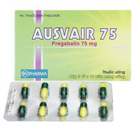 Ausvair 75mg điều trị rối loạn lo âu lan tỏa, đau cơ do xơ hóa