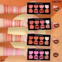 (Auth 100% ) Bảng phấn má , tạo khối bắt sáng sivanna Colors 8 ô Ultra Blush Palette HF319