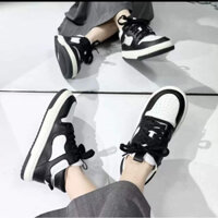 [AUTH 100%] CnK Two-tone High-top Platform Sneakers Charles & Keith size 38 new 100% fullbox chính hãng