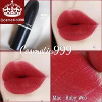 [Auth 100%FULLSIZE] Son mac ruby woo đỏ lạnh lady danger đỏ cam-cosmetic999