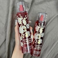 [AUTH 236ml] Body Mist BBW Japanese Cherry Blossom Xịt Thơm Nước Hoa Toàn Thân Bath & Body Works Fine Fragrance Mist