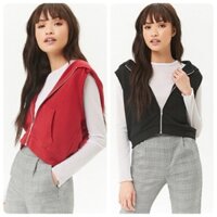 [AUTH] Áo Khoác Hoodie F21 French Terry Sleeveless