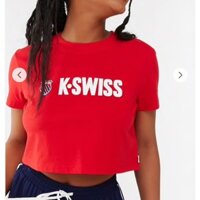 [AUTH] Áo Thun Croptop F21 K-SWISS Graphic