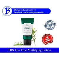 [AUTH] Kem dưỡng cho da dầu mụn The Body Shop TBS Tea Tree Mattifying Lotion 50ml