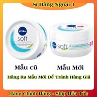 [auth] Kem dưỡng da Nivea Soft 200ml dưỡng ẩm chống nẻ chống khô mốc- Nội địa Đức Đủ Bill [Hot]