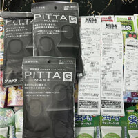 (AUTH) KHẨU TRANG PITTA MASK NHẬT BẢN SET 3 CHIẾC