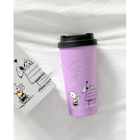 [Auth] Peanuts Friends x Starbucks Purple Tumbler 473ml