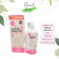 [Auth] [ Perfect Skin Lady ] Sữa Dưỡng Thể Perfect Skin Lady Alpha Arbutin 3plus+ Collagen Lotinon Thái Lan 500ml