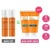 (AUTH PHÁP) Kem chống nắng Avene Dry Touch Fluide SPF50+ 50ml