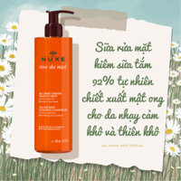 [Auth Pháp] SỮA RỬA MẶT KIÊM SỮA TẮM NUXE RÊVE DE MIEL FACE AND BODY ULTRA-RICH CLEANSING GEL CHO DA NHẠY CẢM KHÔ