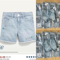 [Auth] Quần short jean Old.Navy US size 18-24m đến 5T