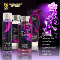[AUTH] SẢN PHẨM XỊT THƠM+SỮA DƯỠNG THỂ+GEL TĂM + KEM DƯỠNG THỂ BATH & BODY WORKS DARK KISS - 3WICK STORE