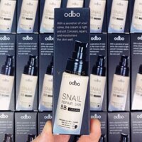 [Auth Thái] Kem Nền Ốc Sên Dưỡng Da Tông Tự Nhiên Odbo Snail Repair Skin OD411 No.01 G59