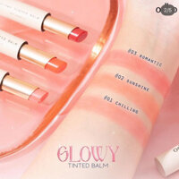 [Auth Thái] Son Dưỡng Có Màu ODBO GLOWY TINTED BALM 10G OD5004 màu sắc nhẹ nhàng, lâu trôi, có lớp màng bảo vệ