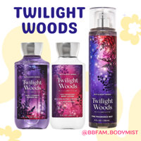 [AUTH] TWILIGHT WOODS - Body Mist - Shower Gel - Sữa tắm BATH & BODY WORKS (BBW)