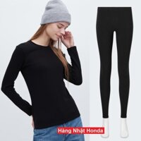 [Auth UniqIo] HEATTECH ULTRA Quần Áo Giữ Nhiệt 2.25 Nữ- Tag Nhật - Heattech Ultra Warm