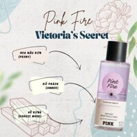 [Auth US] body mist Theo cung hoàng đạo Pink Fire astronomy - Victoria's Secret PINK