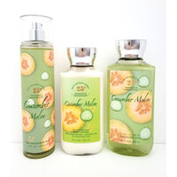 [Auth] Xịt tắm dưỡng toàn thân Bath and Body Works - Cucumber Melon