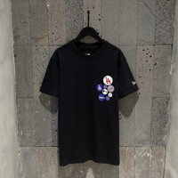 [Authentic💯] Áo Thun New Era AP MLB Pin Button LA Dodgers Black [13338662] - Áo New Era Chính Hãng Full Tem Tag