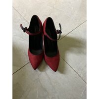 [Authentic Charles & Keith] Giày pump Đỏ siêu sexy –size 34 chuẩn 21 cm