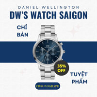 [Authentic] Đồng hồ Nam DW Iconic Chronograph 42MM Dây Kim Loại Chính Hãng