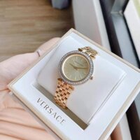 [Authentic ] Đồng hồ nữ chính hãng Michael Kors MK3365 Mặt tròn siz 33mm dây kim loại vàng gold