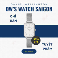 [Authentic] Đồng Hồ Nữ DW Quadro Pressed Sterling Chính Hãng