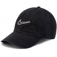 [Authentic💯] Nón Nike Essential Swoosh H86 Cap Black 943091-010 * Nón/Mũ Nike Chính Hãng Nhập Khẩu Full Tem Tag