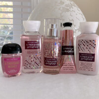 [Auth]Sản phẩm tắm dưỡng xịt thơm lưu hương toàn thân mini Bath and Body works-A thousand wishes