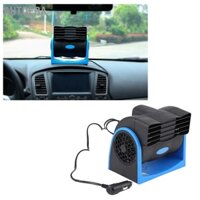 AutoERA Xe ô tô tự động Quạt điện 12V gió mini có thể điều chỉnh tốc độ