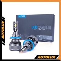 [AUTOLUX] Bộ cụm đèn pha cos led xe con V6P 80w/cặp - 13600 LM - 80W