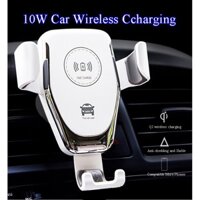 Automatic Air Vent Clamp Wireless Car Charger Mount 10W Qi Fast Charging Car Phone Holder