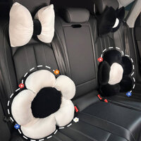 Automotive Headrest Lumbar Support Pillow Car Seat Pillow Dignified Goddess Flower Car Cushion Car Pillow Neck Pillow Car decorations j4gA