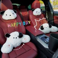 Automotive Headrest Neck Pillow Plush Car Car Seat Cushion Cute Car Puppy Cushion Car decorations MQQv