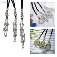 Autu Crystal Cage Vòng cổ Giá đỡ thay thế Vòng cổ giữ đá pha lê rỗng