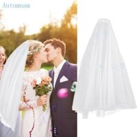 Autu Khăn che mặt thời trang cô dâu cho bữa tiệc độc thân bướm cho đám cưới Phong cách bướm cưới Tấm che đầu