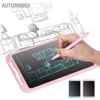 Autumn063 Máy tính bảng viết LCD 12in có thể xóa được Khóa chữ tay đầy màu sắc Bảng vẽ điện tử cho trẻ em