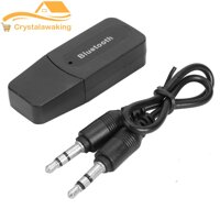 AUX 3.5 Mm Jack Âm Thanh Stereo Không Dây Thu Bluetooth A2DP Dongle Adapter