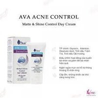 AVA ACNE CONTROL Matte & shine control day cream 50ml– Kem ngừa mụn, giảm thâm, giảm nhờn - dalieu24h
