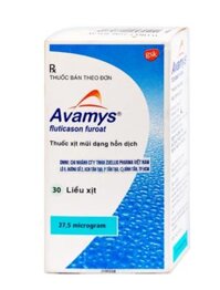 Avamys 27,5mcg GSK (Hộp 1 bình x 120 liều xịt) (Chai)