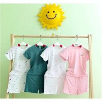 Avau - Bộ quần áo cộc tay cài vai AU2322