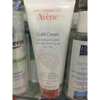 Avene Cold Cream Ultra Rich Cleansing Gel 200ml