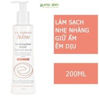 Avene Gentle Milk Cleanser: Sữa Rửa Mặt Tẩy Trang cho Da Khô Nhạy Cảm (200 ml)