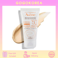[Avène] Kem khoáng bảo vệ rất cao Avene Sun care SPF50 + PA + + + 50ml / Sẵn sàng để hàng / Quà tặng ngẫu nhiên / chăm sóc da / Kem chống nắng