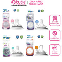 Avent - Set 2 núm ty Avent mô phỏng tự nhiên đủ size/số