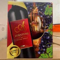 Aventure Rosso Dolce – Rượu vang bịch đỏ ngọt Italia 10% vol hộp 3l